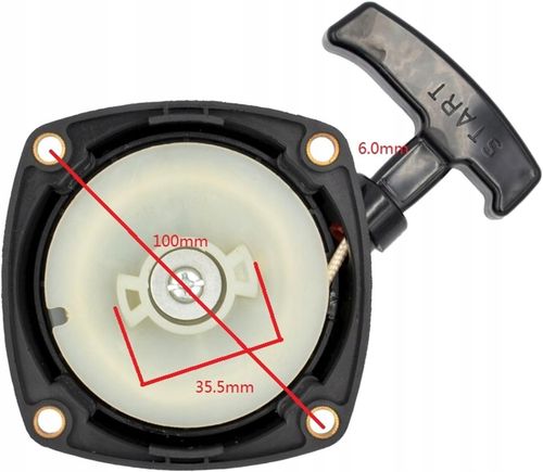 Szarpak starter rozrusznik kosy EUROTEC NAC 143R 443R BC4310 G45L G35L na Arena.pl