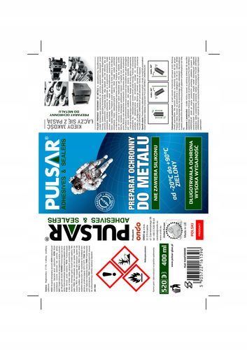 ŚRODEK DO KONSERWACJI OCHRONY METALU PULSAR BEZSILIKONOWY SPRAY 400 ml na Arena.pl
