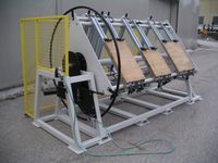 Prasa wiatrakowa TRIMWEX SL R3 prasy 2500x1000mm montażowa do klejenia