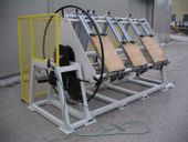 Prasa wiatrakowa TRIMWEX SL R3 prasy 2500x1000mm montażowa do klejenia
