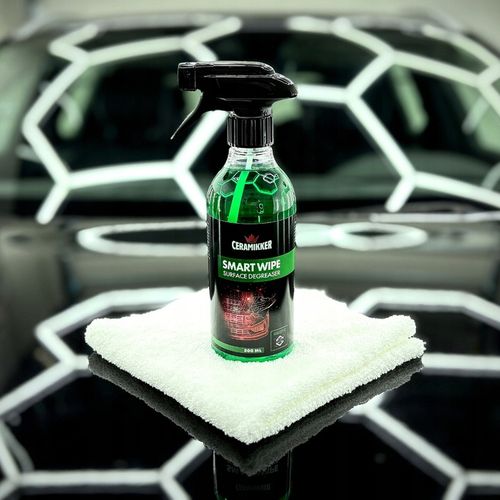 Wosk Samochodowy na Mokro LIQUID GLASS + Odtłuszczacz do Lakieru SMART WIPE na Arena.pl