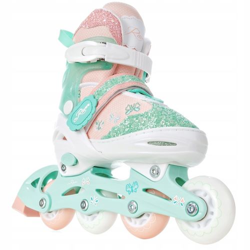 Rolki Regulowane RAVEN Mireia 27-30 Kółka LED na Arena.pl