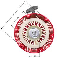 Rozrusznik agregatu chińskiego Lifan Kipor Loncin Zongshen 173 metalowe zabieraki T1 NZ562