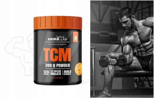 KREATYNA CREATINE 300 g SIŁA - MASA POWDER TCM MOCNY ENERGIA HIRO.LAB na Arena.pl