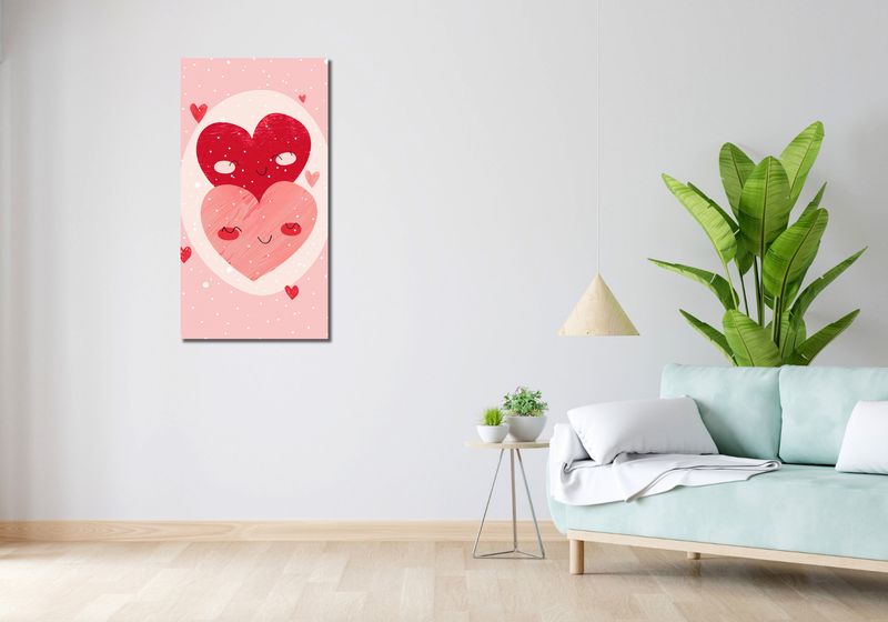 Obraz 50x100cm Ciepło Serca zdjęcie 2