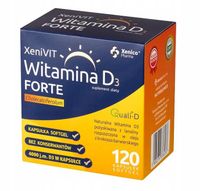 XeniVIT Witamina D 4000 Forte 120 kapsułek Xenico