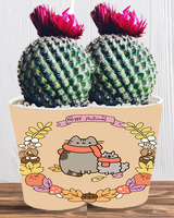 Doniczka do kwiatów/roślin - Pusheen - Kotek