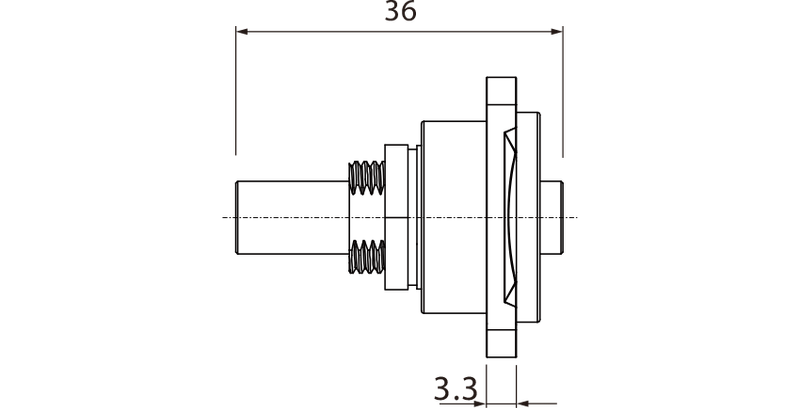 Gniazdo typu mini Jack stereo Roxtone RAMJ3FD zdjęcie 4