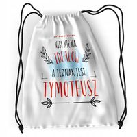 Plecak Sportowy Szkolny Tymoteusza Syna Dziecka Z Nadrukiem Ze Zdjęciem