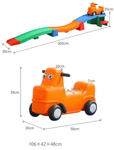 jeździk ze zjeżdżalnią Speed MAŁPISZON na Arena.pl