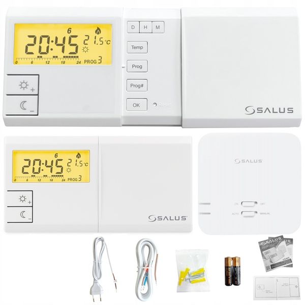STEROWNIK BEZPRZEWODOWY SALUS 091flrfv2 Pokojowy pieca termostat regulator zdjęcie 1