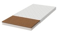 Materac pianka KOKOS MAX 10 cm 90x200 antybakteryjny z pokrowcem H2 H3