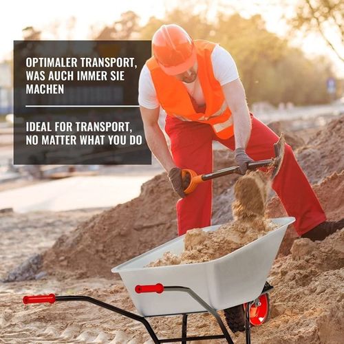 TIMBERTECH taczki ogrodowe ‎140 x 54 x 60 cm, czerwone, na Arena.pl