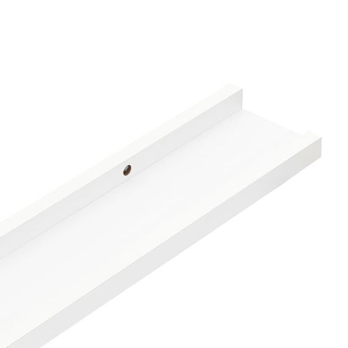 Półki ścienne 2 szt. białe 115x9x3cm VidaXL na Arena.pl
