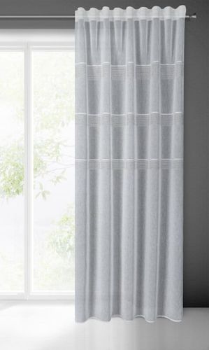 Firana gotowa INES NA TAŚMIE 140X270 CM Biała na Arena.pl