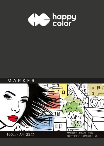 BLOK DO MARKERÓW A4/25K 100G HAPPY COLOR 8429 na Arena.pl