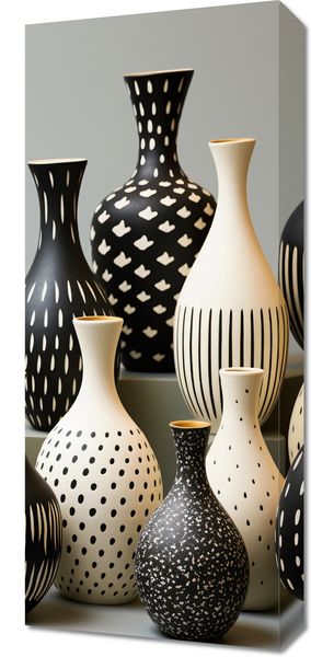 Obraz 30x70cm Kontrast i Harmonia zdjęcie 1