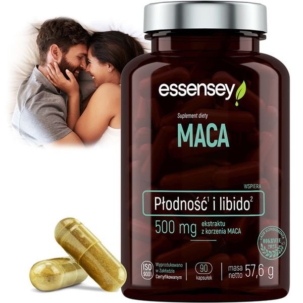 MACA NA LIBIDO POTENCJĘ SEX POŻĄDANIE MOCNY EKSTRAKT Z KORZENIA NA 90 NOCY zdjęcie 1