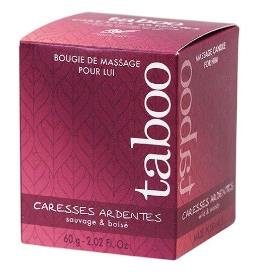 Świeca Do Masażu Taboo 60G. Caresses Ardentes zdjęcie 2