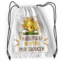Plecak Urodziny 16 16Te Sportowy Szkolny Worek Z Nadrukiem Ze Zdjęciem