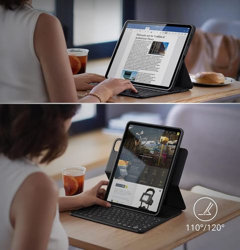 Uszkodzony Etui z klawiaturą ESR Ascend Case Lite, do iPad Pro 12.9 2022-21 na Arena.pl