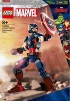 2X Zestaw klocków LEGO Marvel Figurka Kapitana Ameryki do zbudowania 76258
