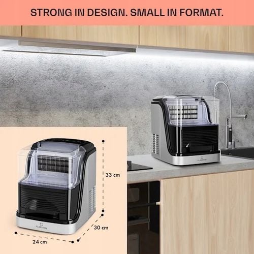 Kostkarka do lodu Klarstein Kristall Krystaliczny Przeźroczysty lód 15kg/24 na Arena.pl