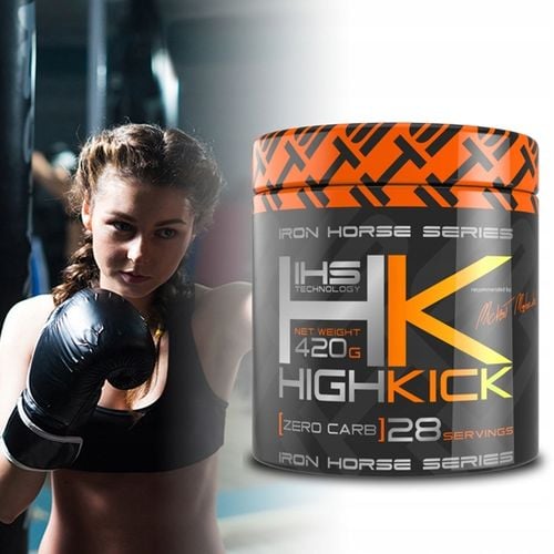 IRON HORSE HIGH KICK 420g DLA FIGHTEROW Pomarańcza na Arena.pl
