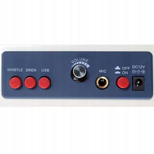 Mocny MEGAFON 45W bateria MEGA-PRO60 USB SD BST na Arena.pl