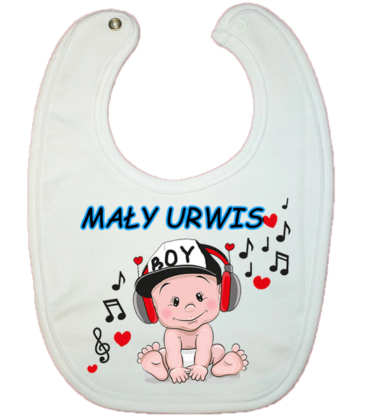 Śliniaczek Bawełniany Mały Urwis zdjęcie 1