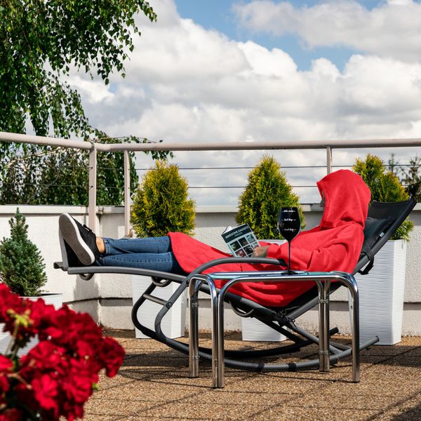 Bluzair - Bluza koc - Czerwony zdjęcie 12