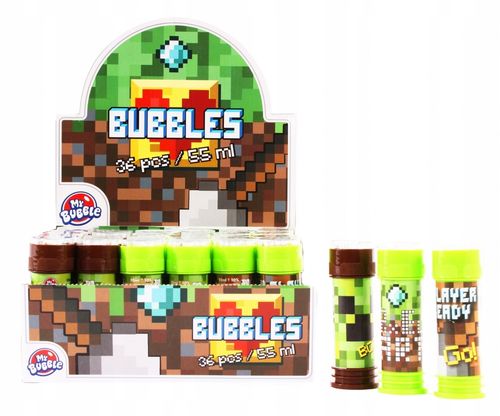 bańki mydlane bubble 55ml minecraft a'36 2414 na Arena.pl
