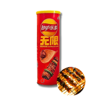 Lay’s Stax Sizzled Barbecue chińskie chipsy o smaku BBQ 90g