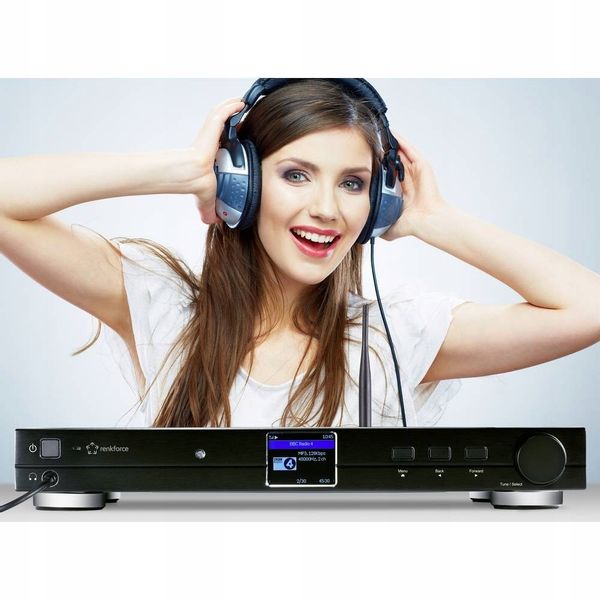 Radio INTERNETOWE DAB+ TUNER radiowy FM WiFi Bluetooth DLNA WLAN MP3 PILOT zdjęcie 2