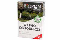 NAWÓZ DO ODKWASZANIA GLEBY WAPNO OGORODOWE DO BIELENIA DRZEW BIOPON 1 KG