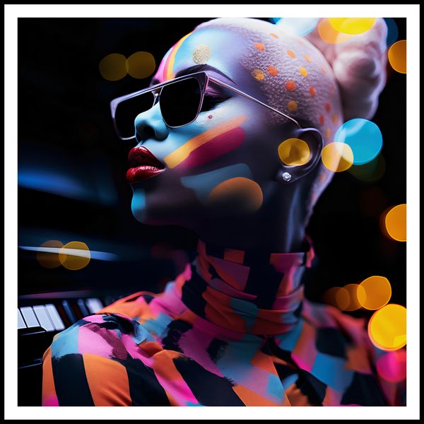 Plakat 90x90cm Melodia Bijąca z Duszy zdjęcie 3