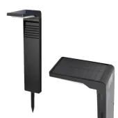 Solarny Słupek Ogrodowy Lampa Stojąca LED 57cm 4000K IP64 Czujnik Zmierzchu