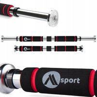 DRĄŻEK ROZPOROWY DO PODCIĄGANIA STALOWY REGULOWANY 62CM - 100CM MOCNY 250KG