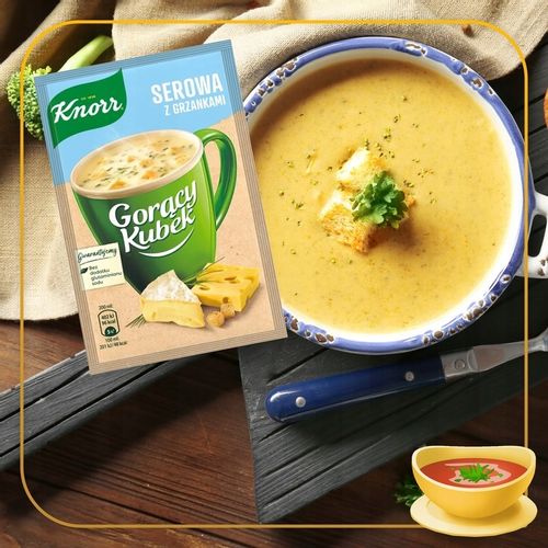 Pakiet 32szt Knorr Gorący Kubek Serowa z grzankami na Arena.pl