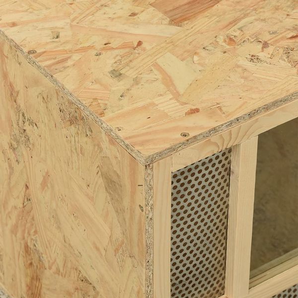 Terrarium, materiał drewnopochodny, 80x40x40 cm zdjęcie 5