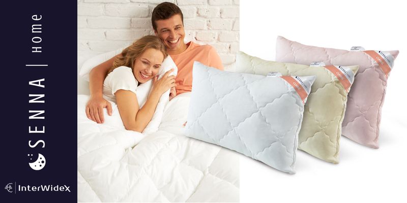 Poduszka regulowana 50x70cm CLASSIC COMFORT | Inter Widex  | Biała zdjęcie 3