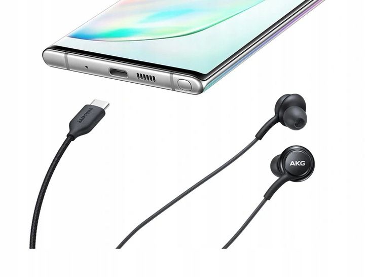 Oryginalne Słuchawki Samsung by AKG l USB-C Typ C zdjęcie 13