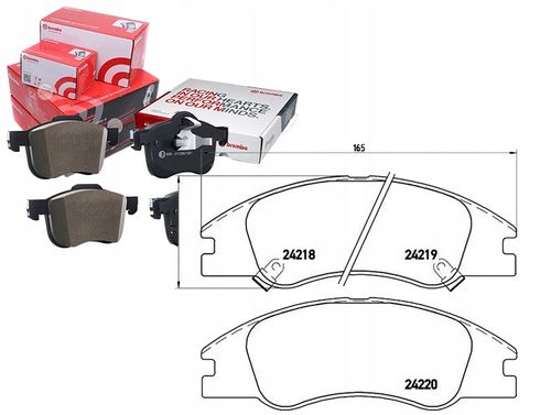 KLOCKI HAM KIA CERATO 05- BREMBO na Arena.pl