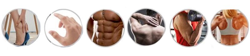 Masażer mięśni powięzi Pistolet do masażu punktów spustowych 8 nasadek zdjęcie 2