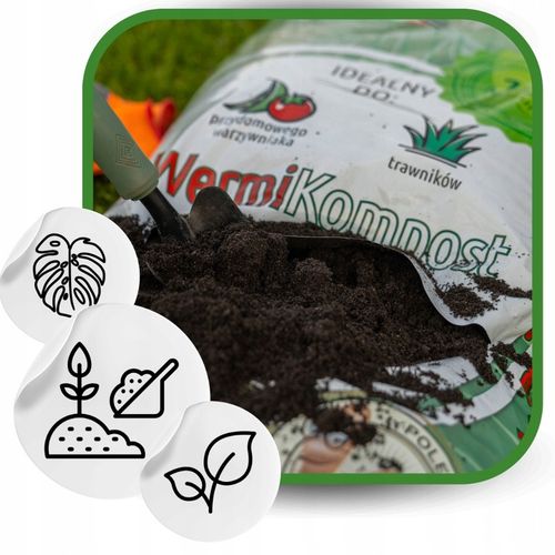 Naturalny Kompost Ekologiczny od Dżdżownic na Arena.pl