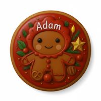 CIASTKO LUKROWANE MAMIK FAMILY ADAM ROZ.S KOŁO RĘCZNIE ROBIONE