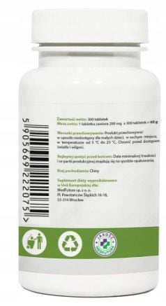 CHLORELLA ORGANIC BIO algi MedFuture 300 tab na Arena.pl