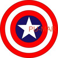 Opłatek na tort Logo Herb Znak CPT. Ameryka  Avengers Bohater Tekst Gratis