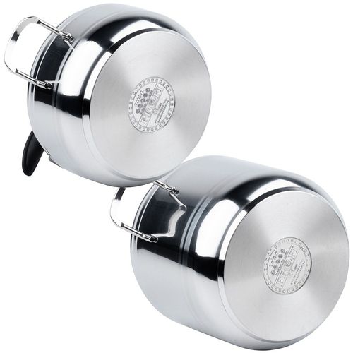 Szybkowar stalowy PROFI 4+7 l 2 szt. na Arena.pl