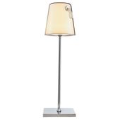 Ledowa lampa stołowa Ostap TB-2749-CH Italux 5W 3000K+RGB IP54 chromowa
